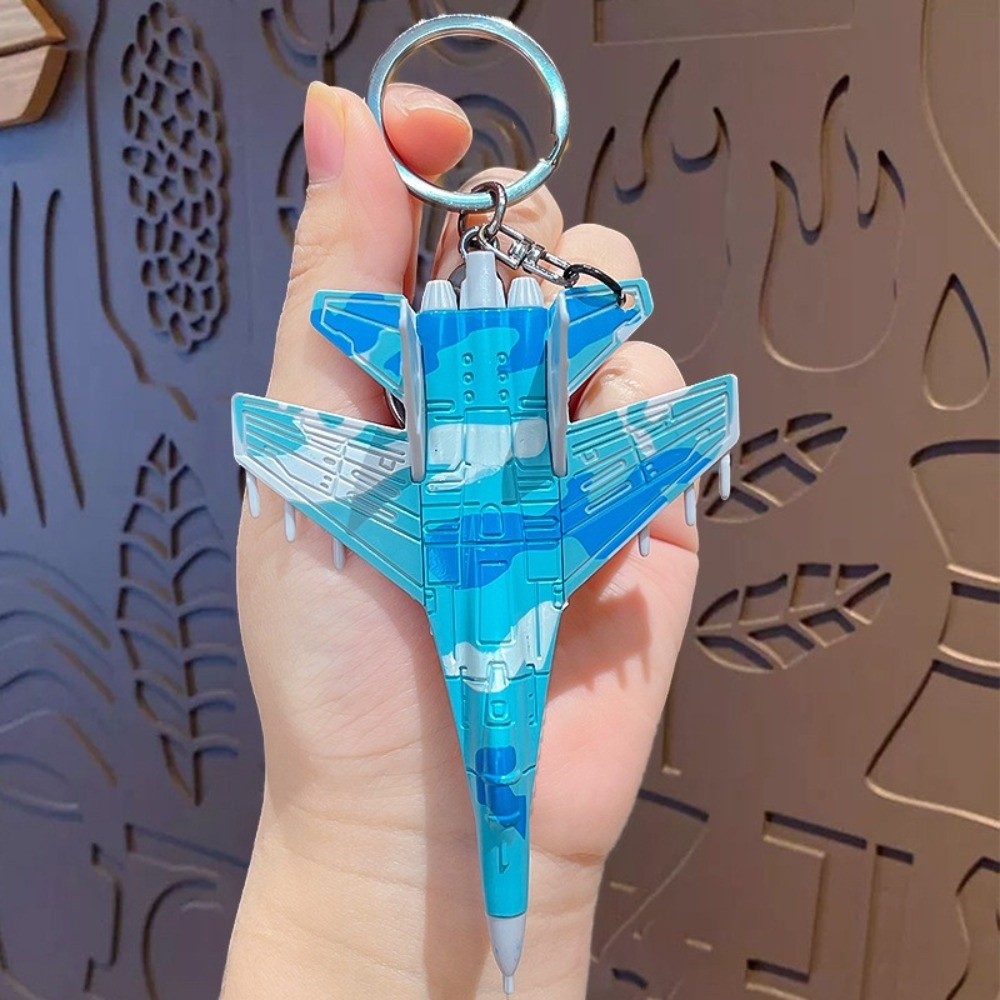 Xcm Chain - Nieuwe sleutelhanger met vliegtuigmotief, gemaakt van
