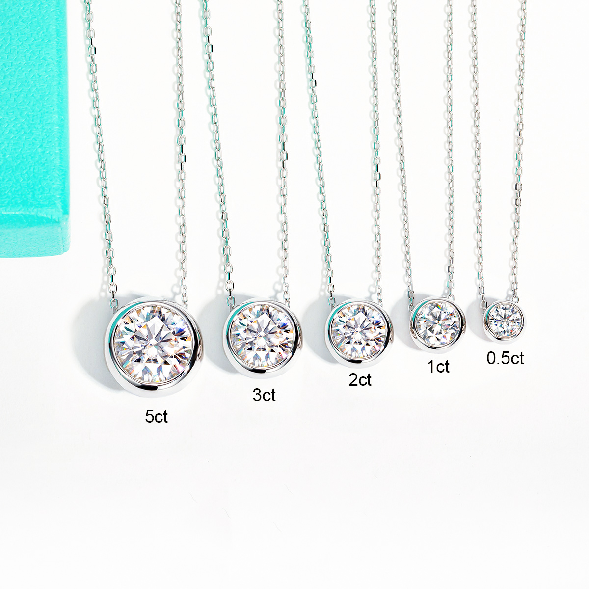 AnuJewel D Kleur Moissanite Be - Ansi Chain recensie en prijs