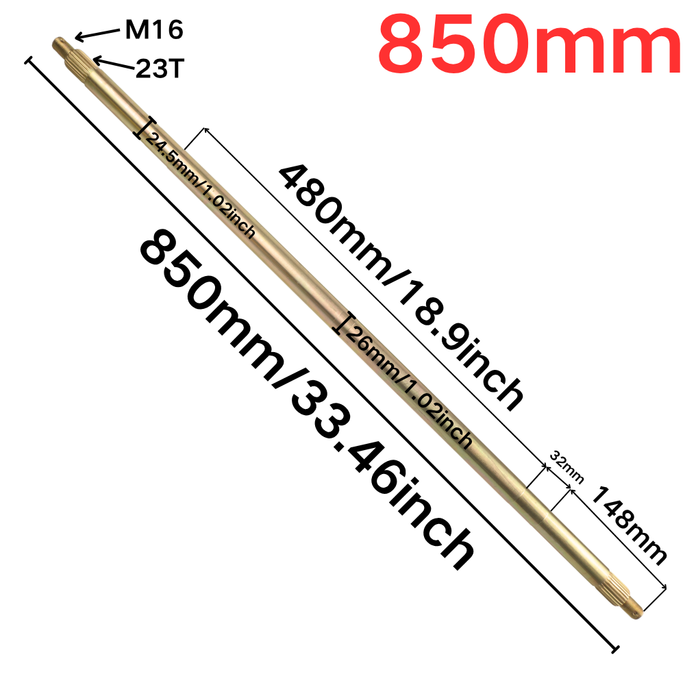 850 mm achteras complete set m - Sprocket Chain recensie en prijs