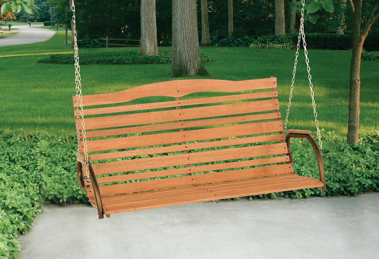 Buitenhangstoel met poedercoat - Steel Chain recensie en prijs